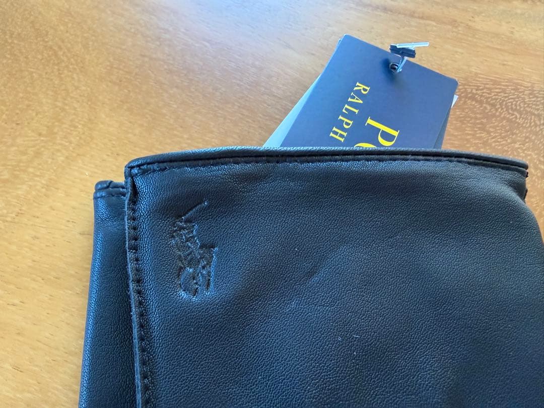 【新品】 Polo Ralph Lauren スマホ対応 羊革レザー手袋