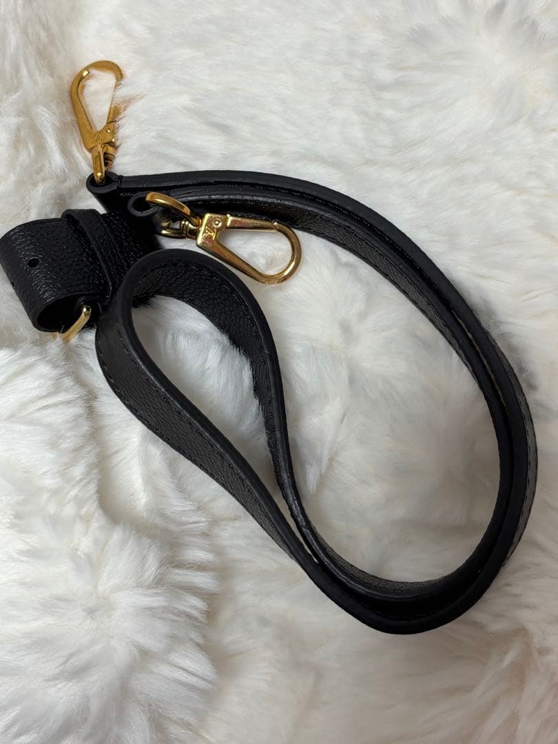 超美品 ルイヴィトン レザー ショルダーストラップ