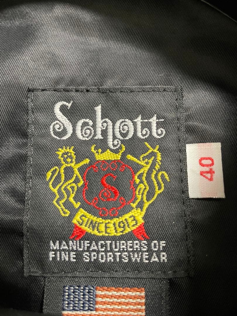Schott 541xx サイズ 40