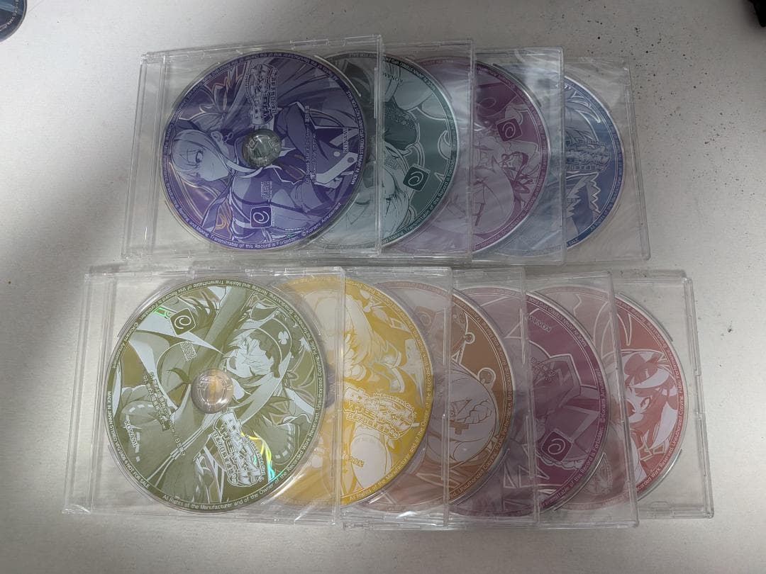 麻雀ファイトガール　リーチソングCDくじ 9種