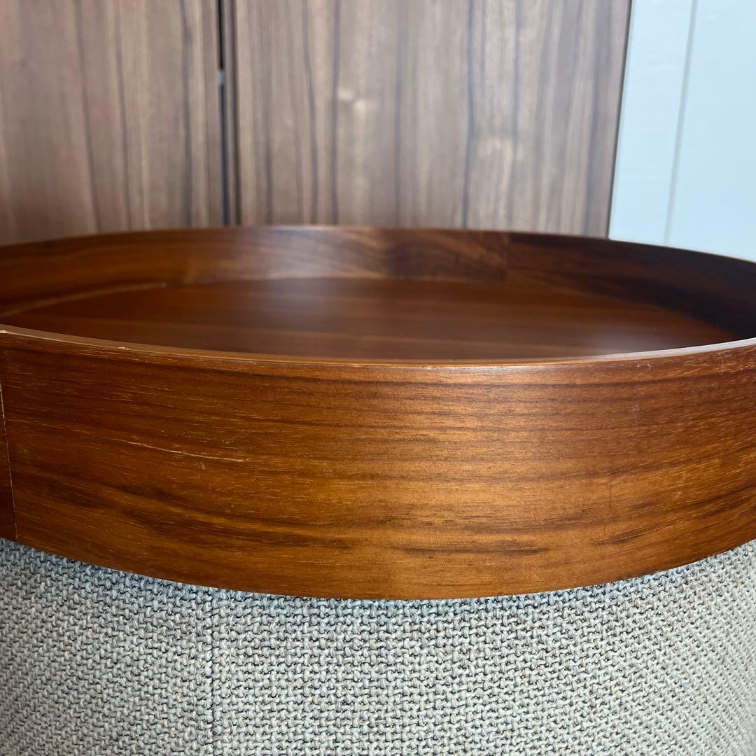 ACTUS アクタス⭐️DRUMS POUFドラム直径45 高さ35cm ベージュ