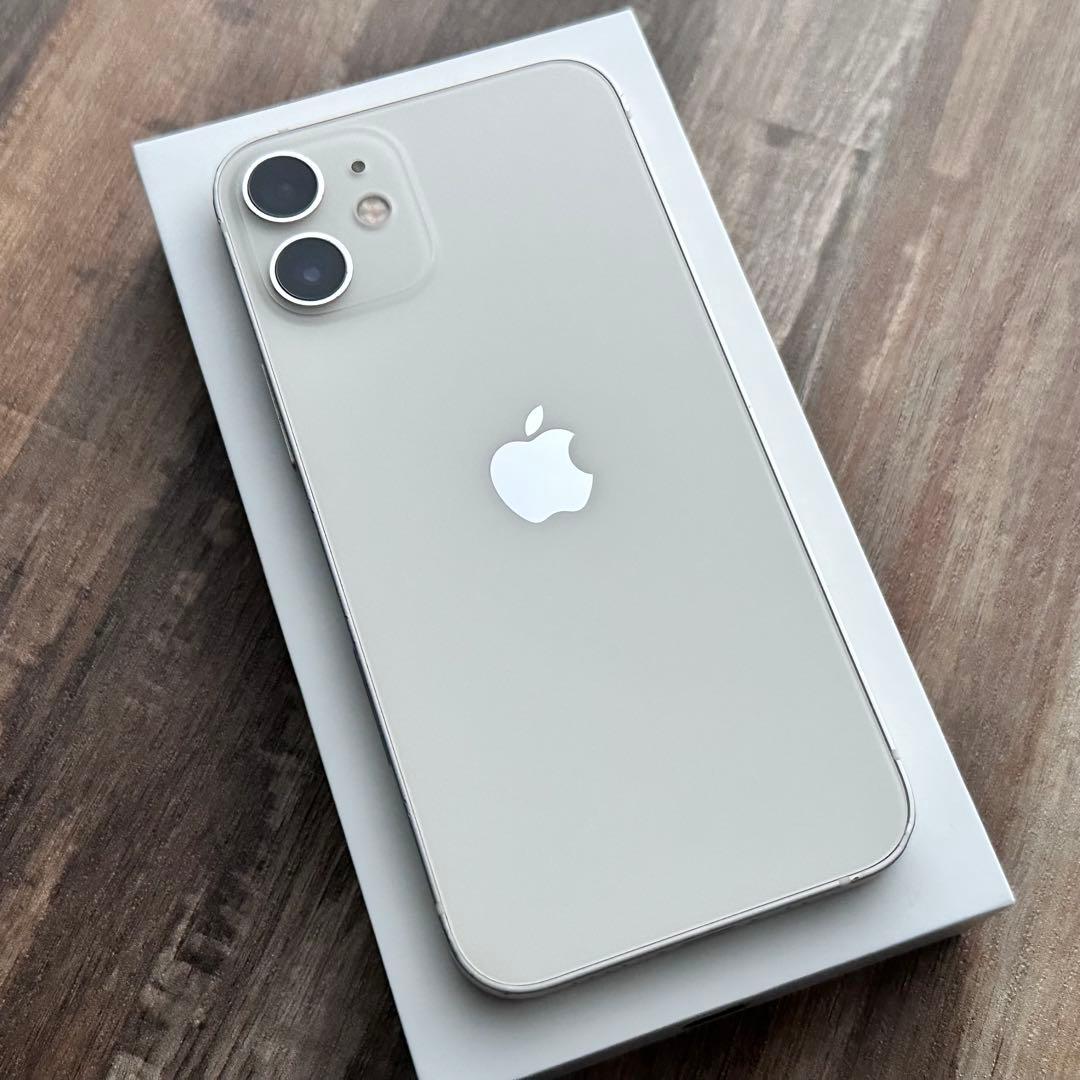 【良品◎大容量‼︎】iPhone12mini 本体 White 256GB