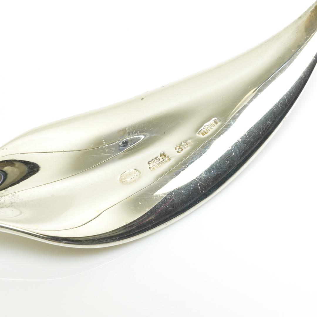 ジョージジェンセン 391 リーフ ブローチ TORUN トールン