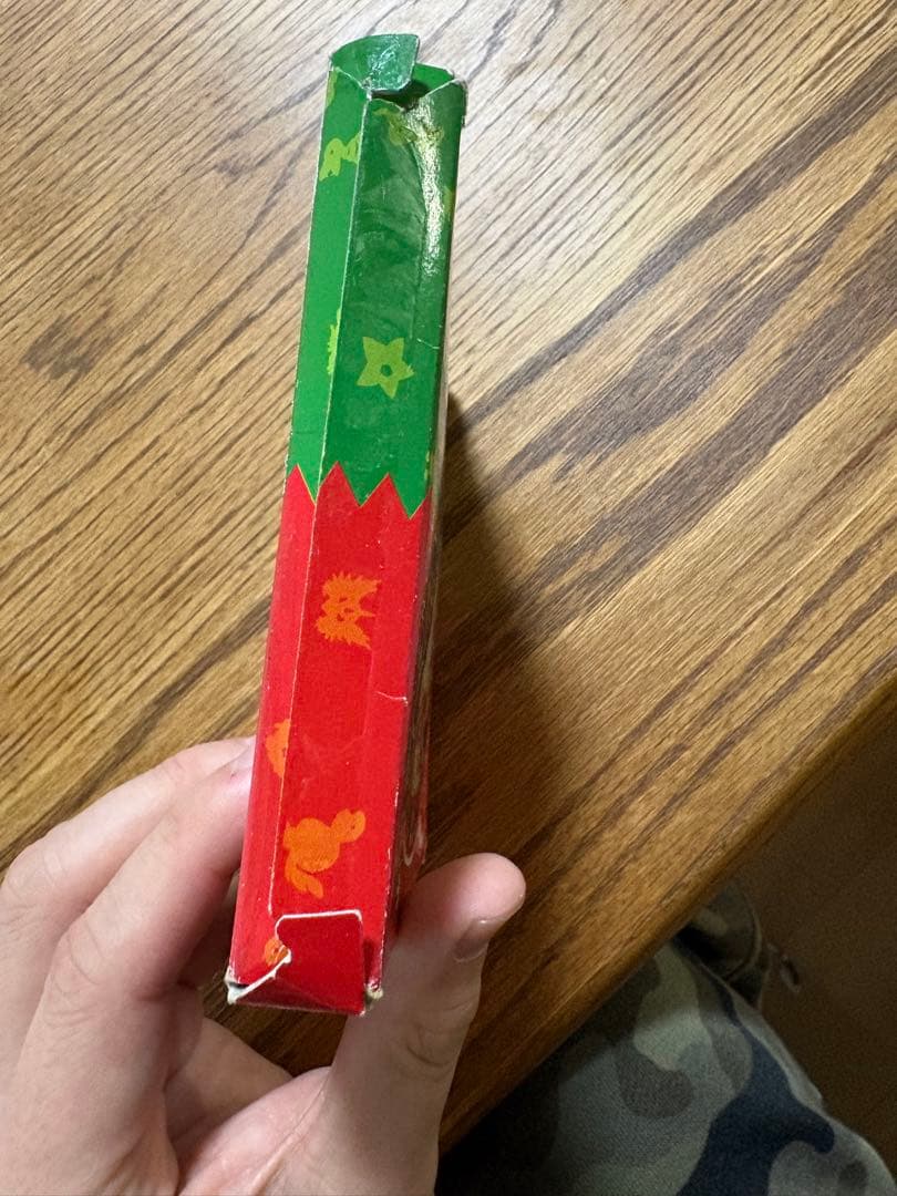 初代ポケットモンスター 赤・緑 カードセット箱に傷有