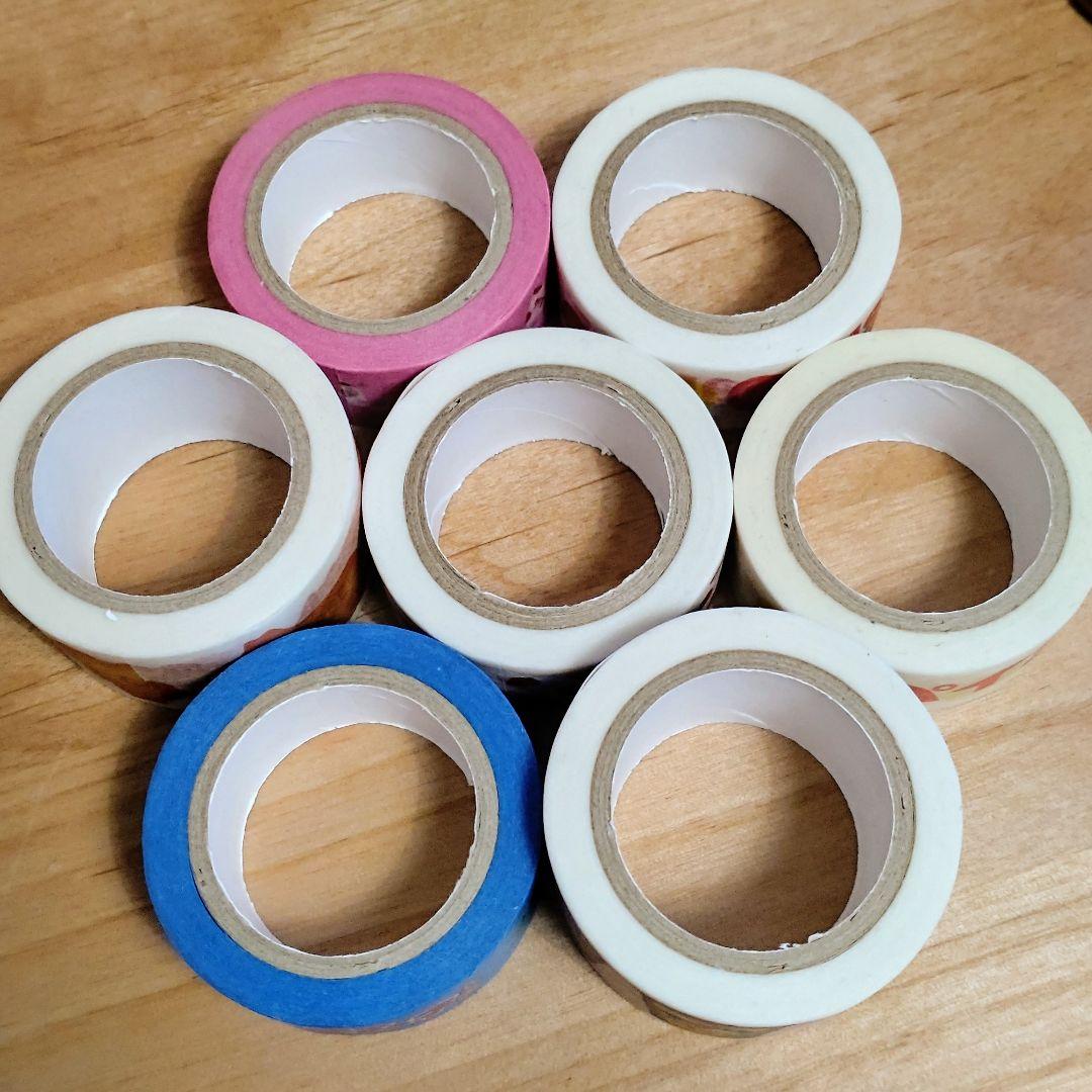 860.中古　お菓子柄　廃盤マスキングテープ　28個