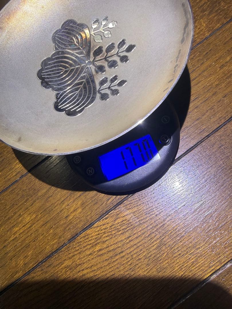 純銀 盃3個 383g 刻印あり