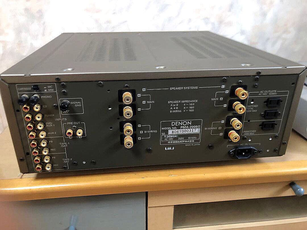 DENON PMA-2000II プリメインアンプ　ゴールド