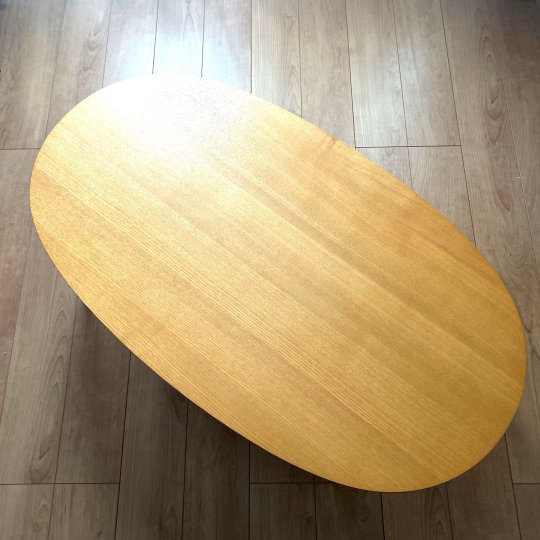 【無印良品】こたつローテーブル（保証書、説明書あり）　タモ材