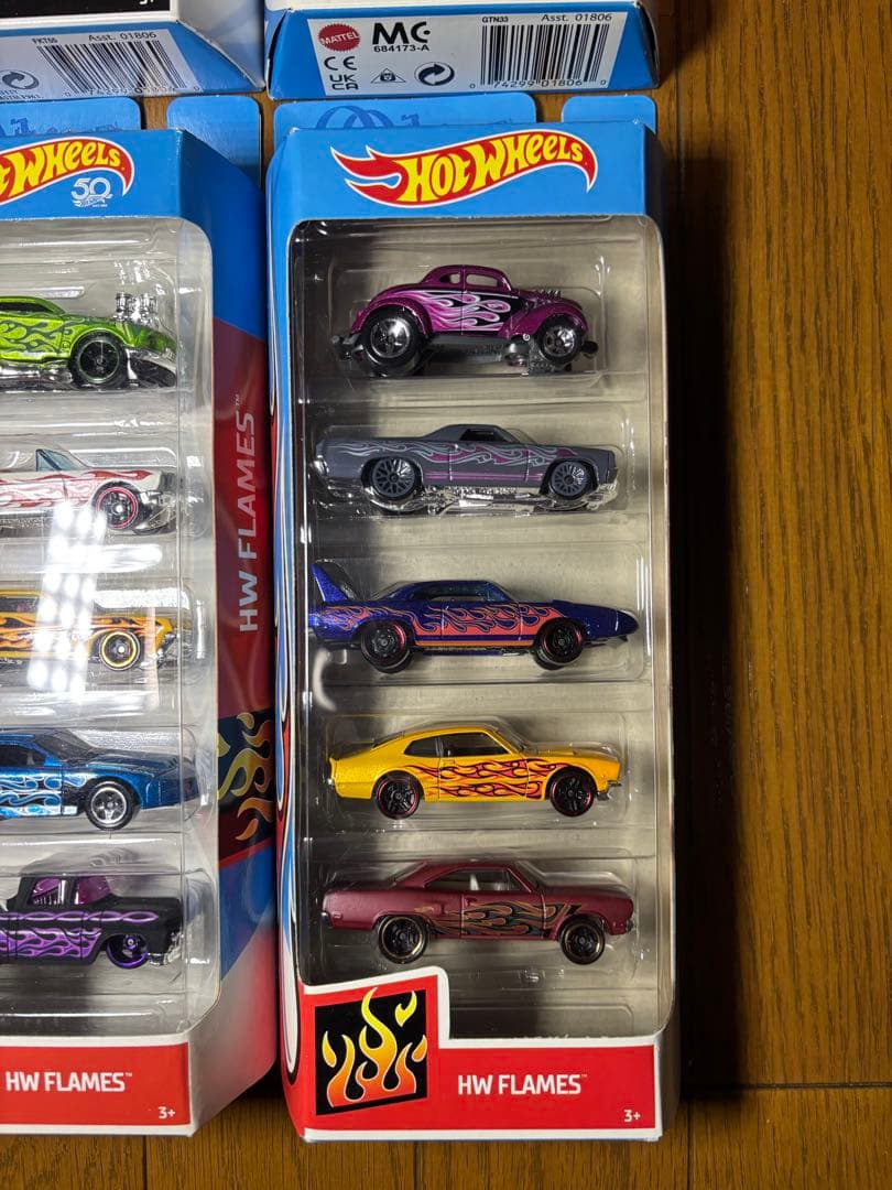 ホットウィール 5カーパック　6個セット