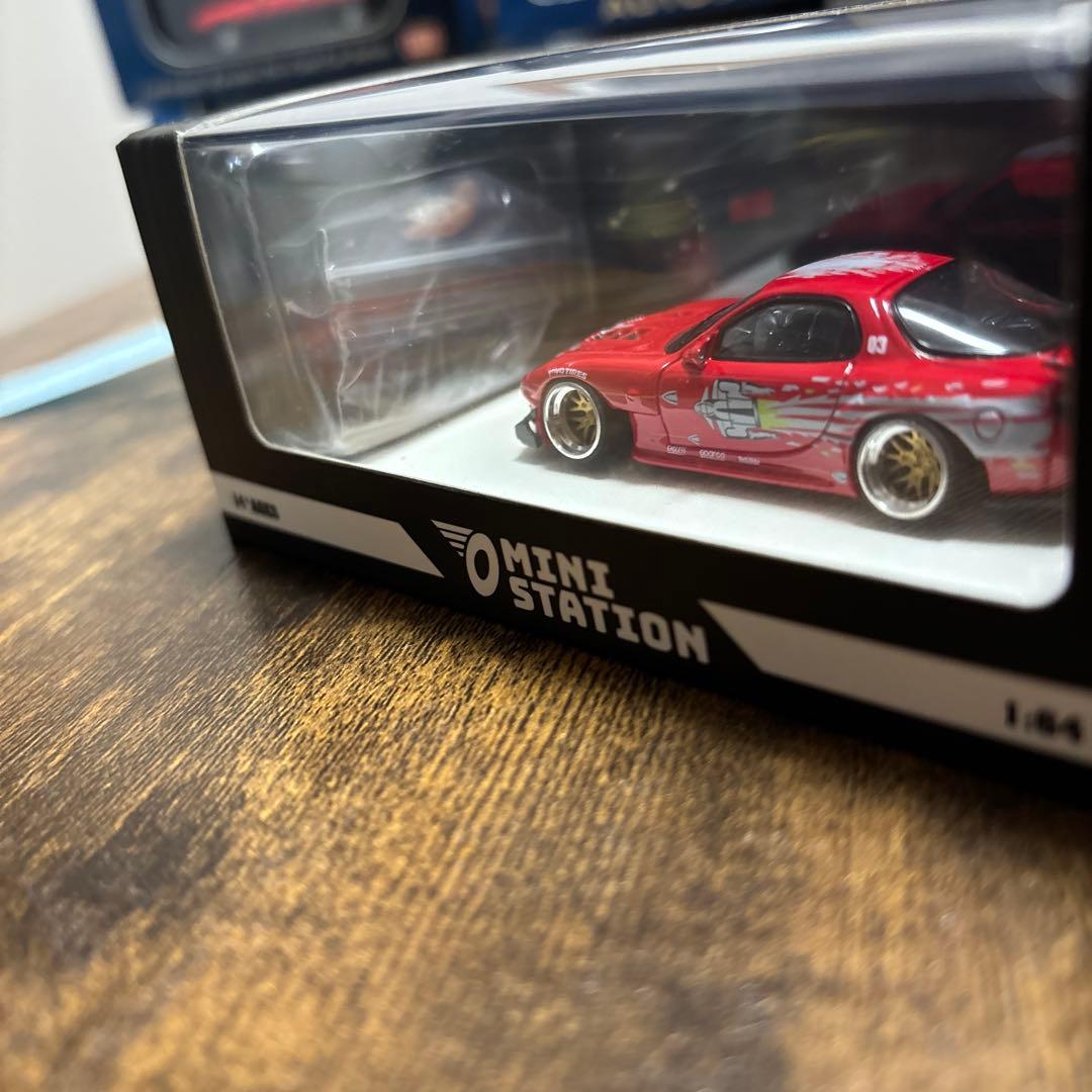 Mini Station 1/64 ワイルドスピード RX7 Veilside