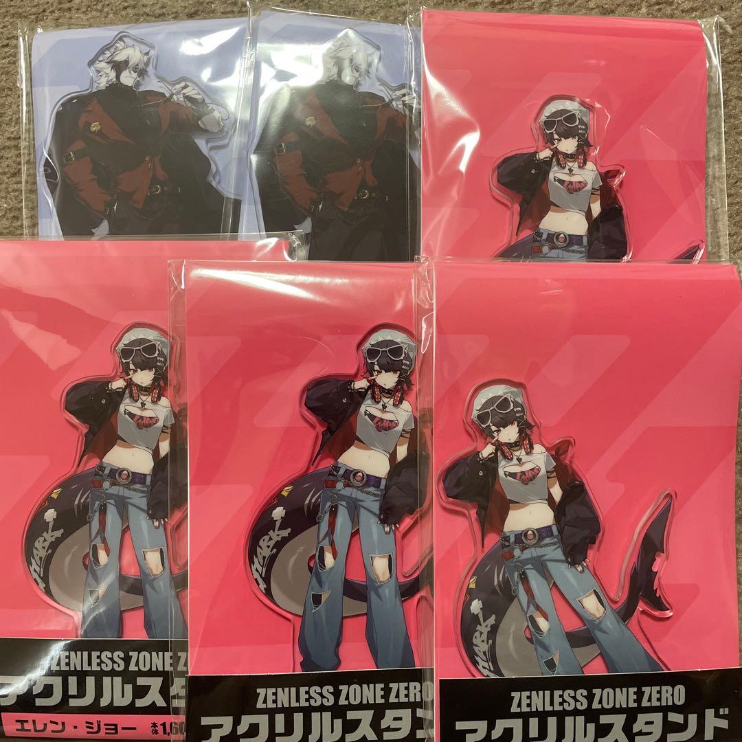 ゼンレスゾーンゼロ ファミマ コラボ アクスタ エレン　ライカン