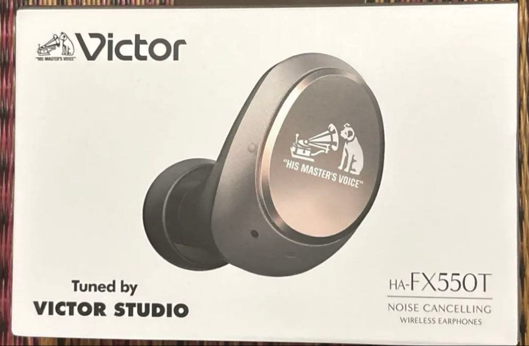 【新品】Victor ビクター ワイヤレスイヤホンHA-FX550T ブロンズ