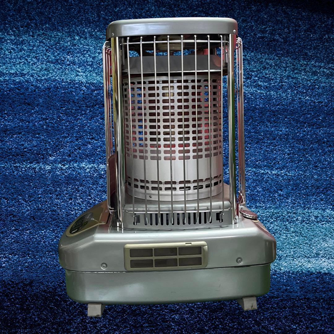 中古品コロナ業務用大型ファンヒーター 石油ストーブ GH-B170F。