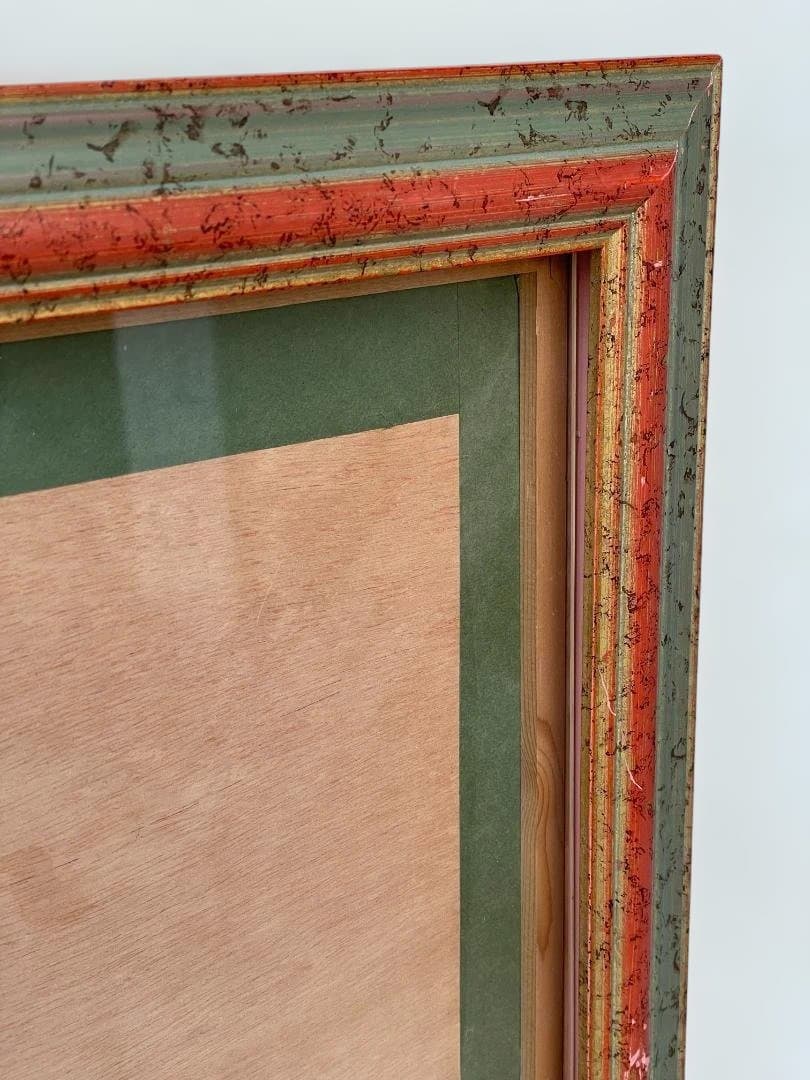 木製 フレーム 額縁 大型 絵画 写真 ポスター 展示 北欧 ヴィンテージ