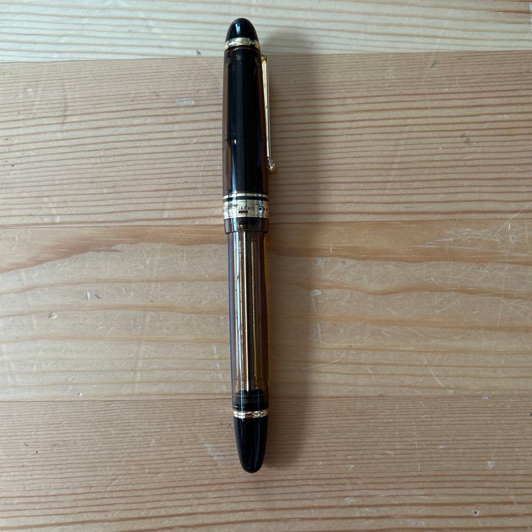 パイロット 万年筆 カスタム823 FKK3MRPBNM中字ブラウン軸