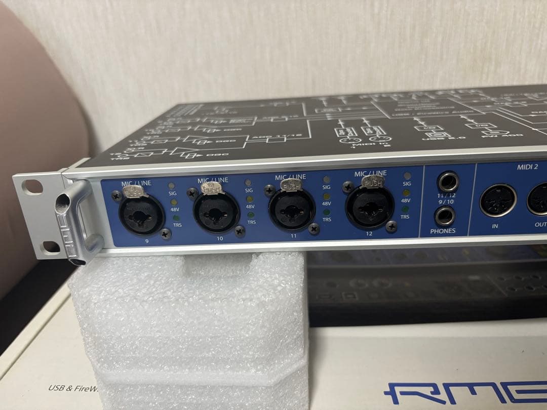 ピンクの猫様用 RME Fireface UFX オーディオインターフェイス