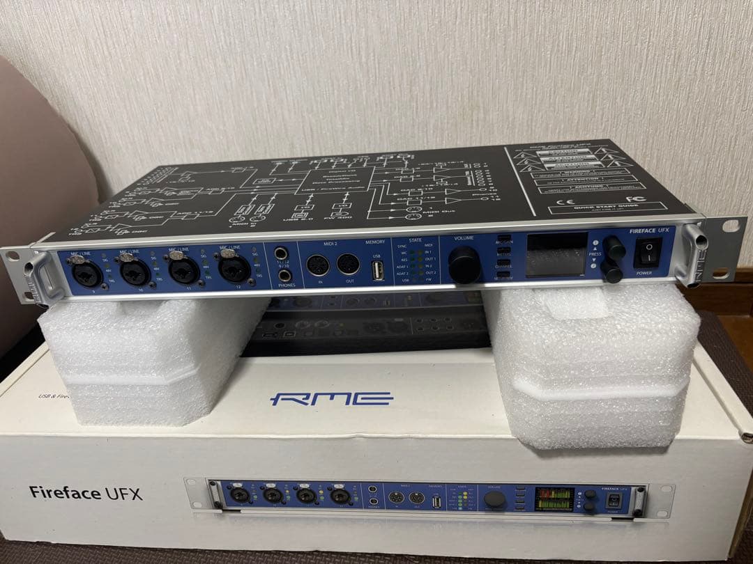 ピンクの猫様用 RME Fireface UFX オーディオインターフェイス
