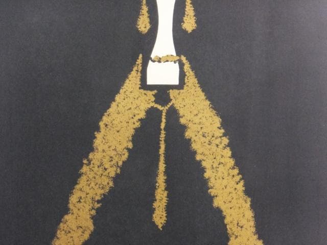 ヤノス・カス　直筆サイン『青ひげ公の城より』リトグラフ 1981年 1010F