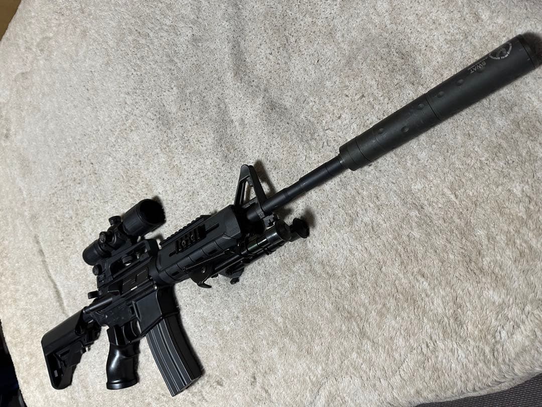 次世代電動ガン SOPMOD M4 東京マルイカスタム付属品多数