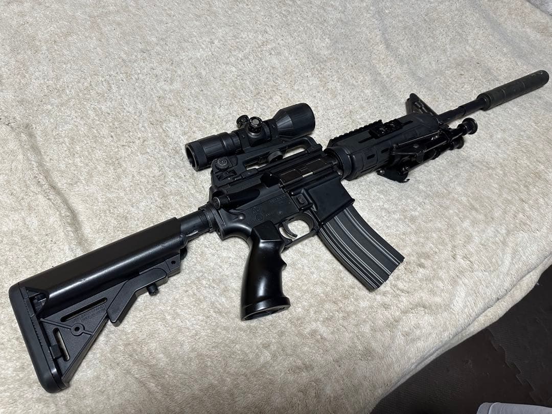 次世代電動ガン SOPMOD M4 東京マルイカスタム付属品多数