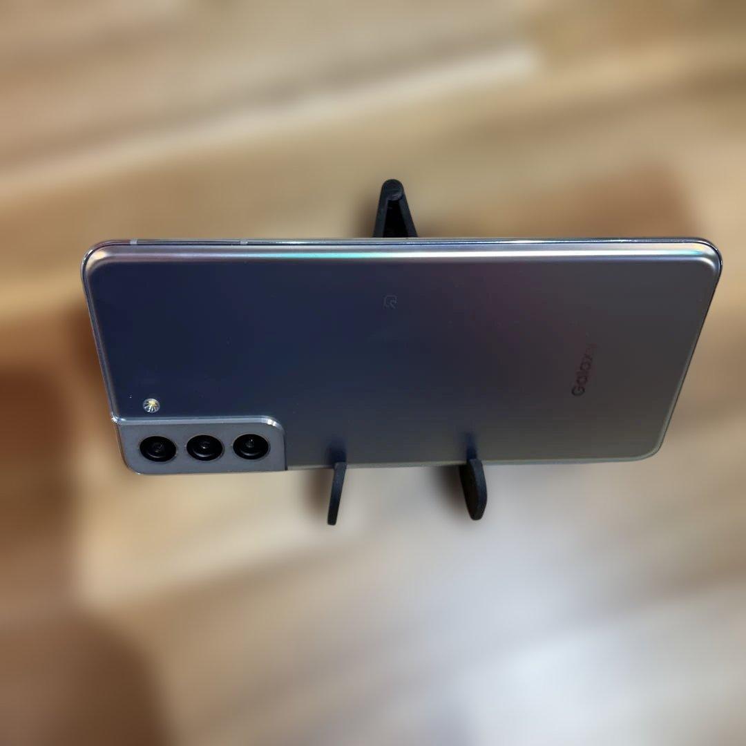 Z399 Au SIMロック解除済み　Galaxy S21+ 5G SCG10