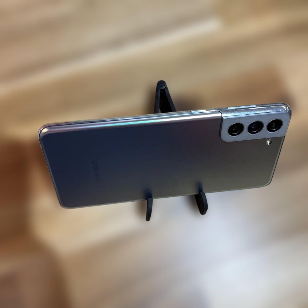 Z399 Au SIMロック解除済み　Galaxy S21+ 5G SCG10