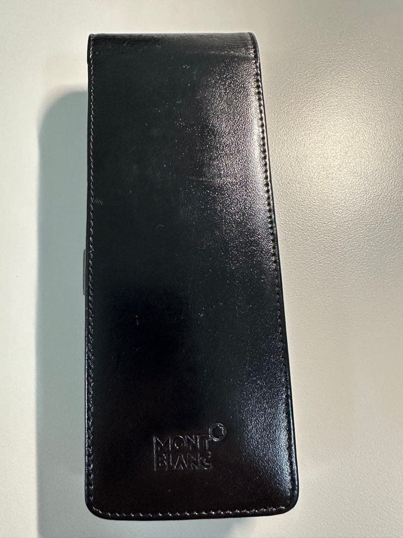 モンブラン レザー ペンケース ３本用 ブラック