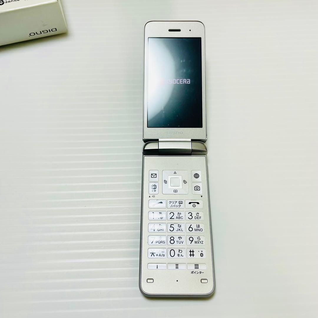 現状品　KYOCERA DIGNO ガラホ　ディグノ　903KC 京セラ