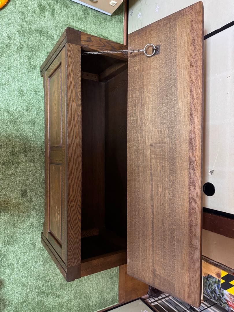 【貴重】solid furniture OAK ブランケットボックス　トランク