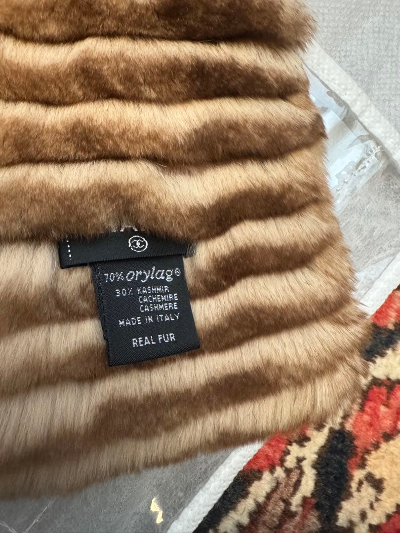 りか！CHANEL オリラグマフラー