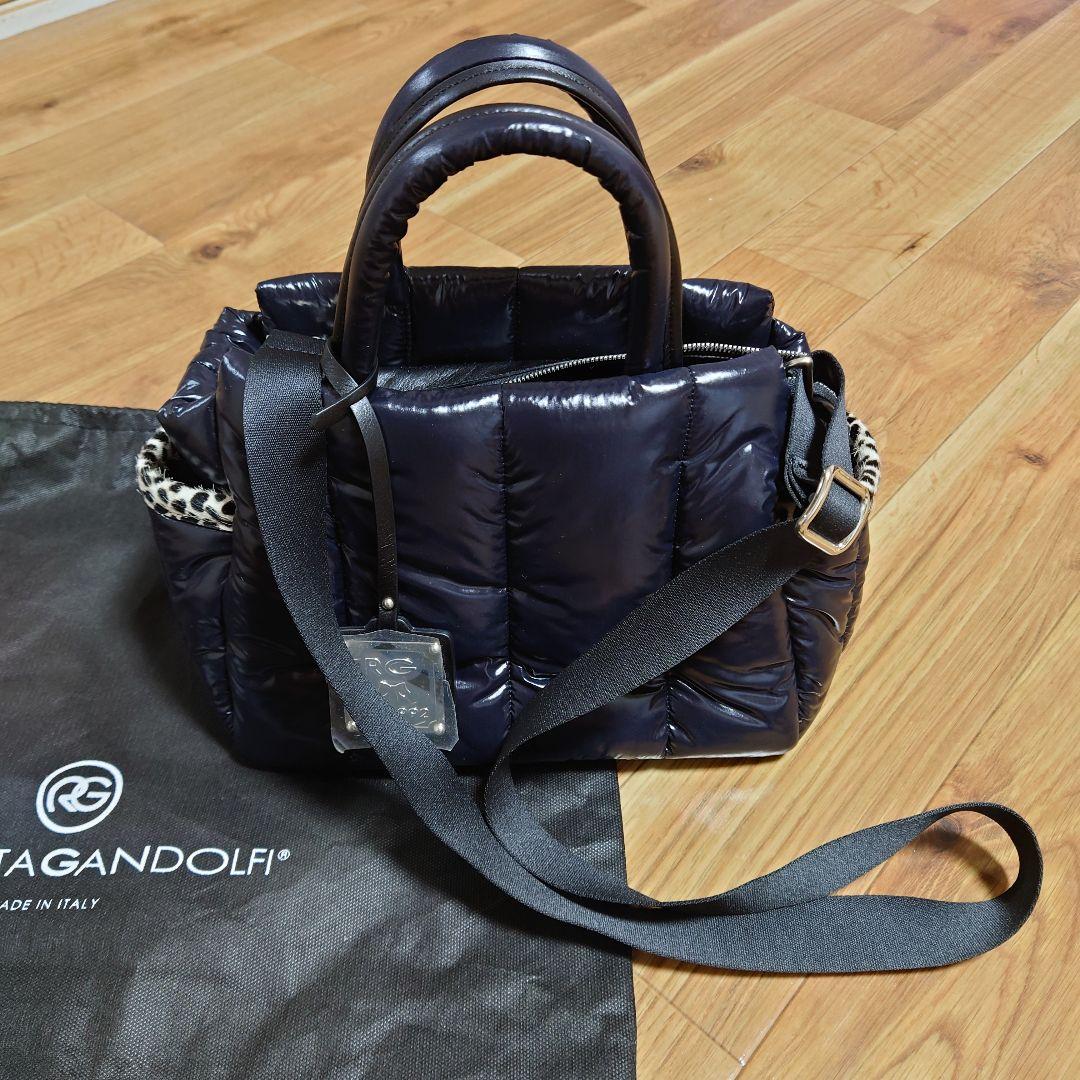 ROBERTA GANDOLFI ブラック ショルダーバッグ