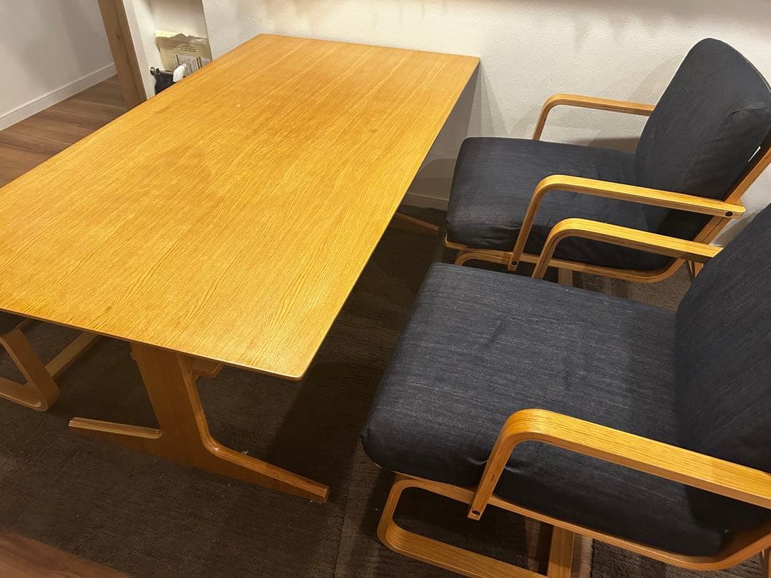 ⭐️引取限定(京都）⭐️無印　ダイニングテーブルセット