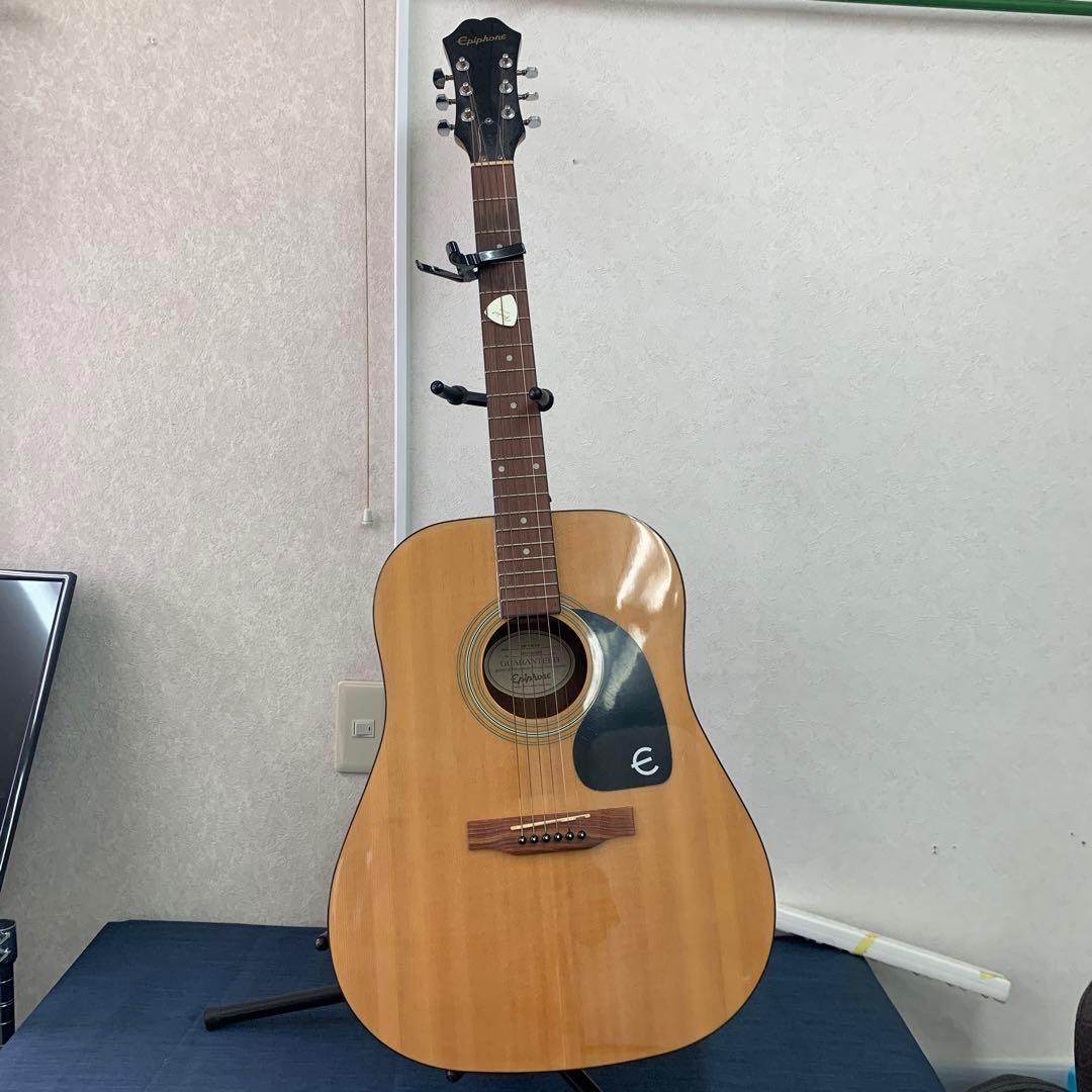 エピフォン DR-100 NA アコースティックギター スタンド付き 楽器