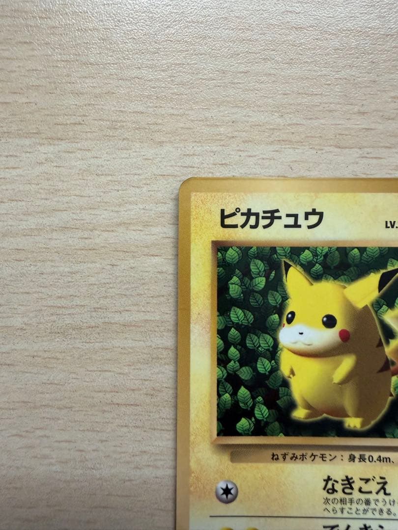 【値下げ】　ピカチュウ　旧裏　プロモ　コロコロ　96年　世界初　光沢あり　誤表記