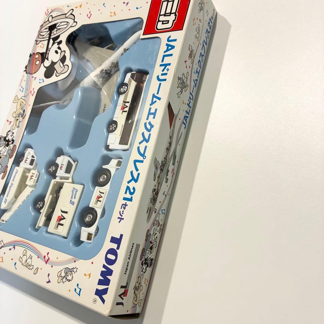 【美品】TOMY トミカ JALドリームエクスプレス21セット ディズニー