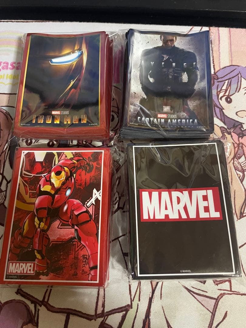 MARVEL まとめ売り 引退セット ヴァイスシュヴァルツ 4コン スリーブ
