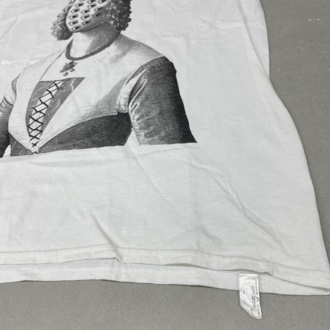 P863＊ アンダーカバー メンズ 半袖 プリント Tシャツ Lサイズ ホワイト