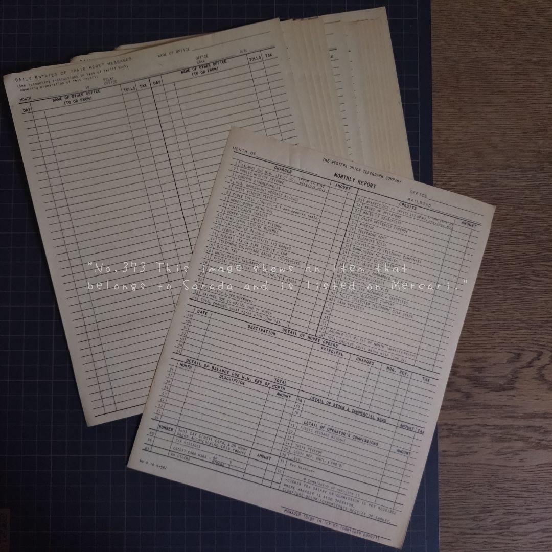 373　古い鉄道書類　まとめ売り