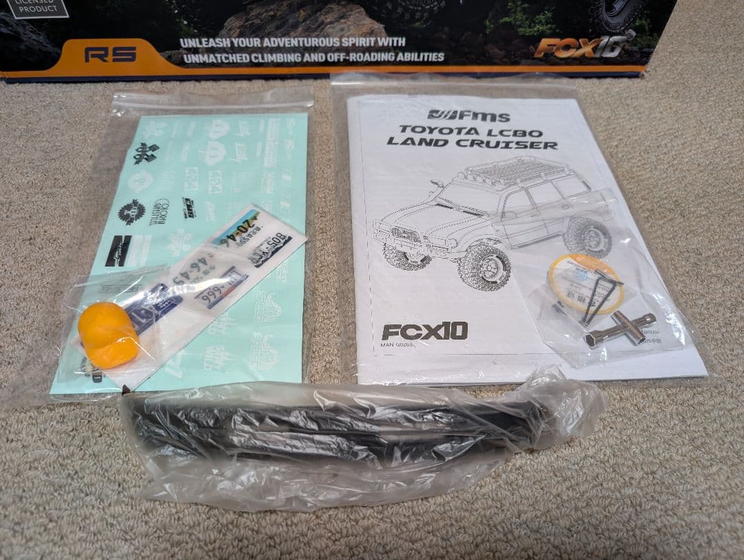 ホビーラジコン FMS 1:10 FCX10 TOYOTA LC80 LAND CRUISER