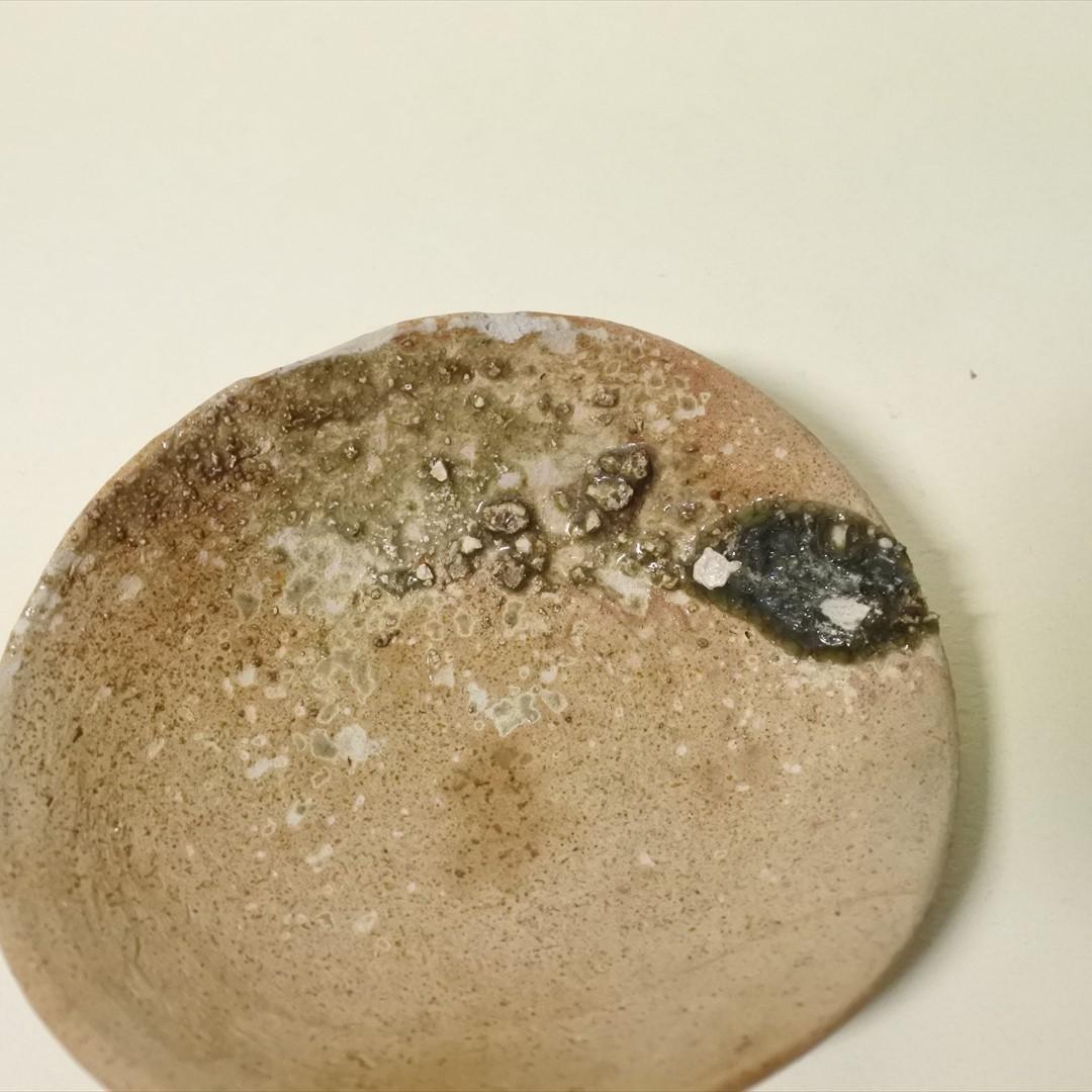 鎌倉時代　常滑　山盃　酒器　骨董品　アンティーク b