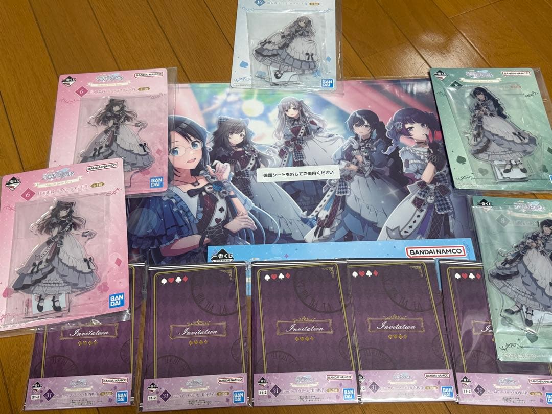 アイドルマスター アクリルスタンド 1番くじセット