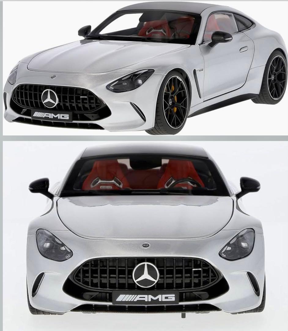 メルセデスAMG GT63 4MATICクーペ ハイテックシルバー 1/18
