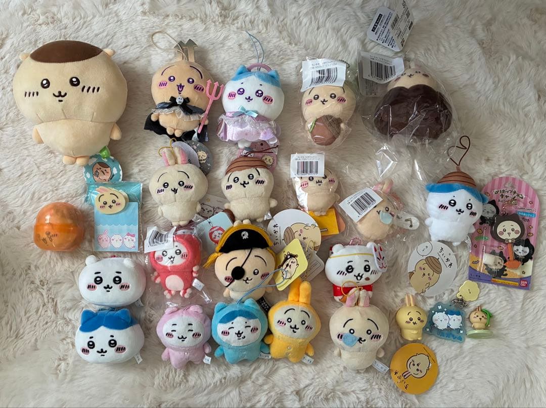 ちいかわ マスコット まとめ売り　うさぎ　ハチワレ　くりまんじゅう