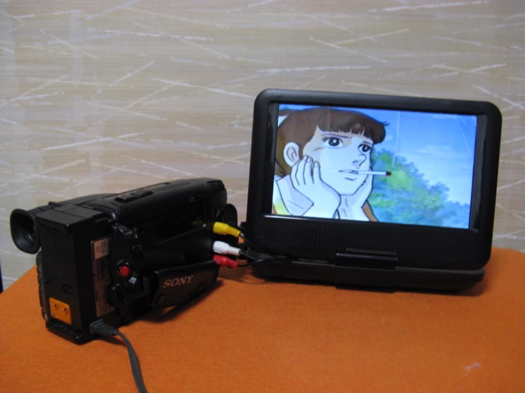 動作OK❗️☆SONYのHi8/8ミリビデオカメラ/CCD-TR650