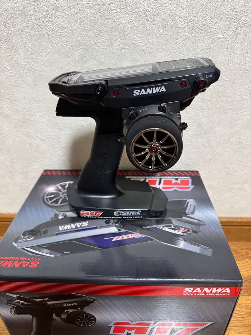 SANWA M17 ラジコン送信機 本体　受信機RX491