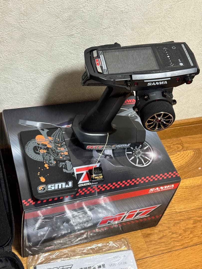 SANWA M17 ラジコン送信機 本体　受信機RX491
