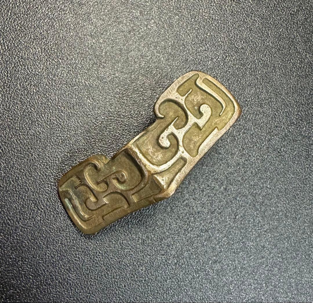 鍔　銅地　細工　鍔　刀剣美術　武道具骨董品 中国古美術 詳細不明