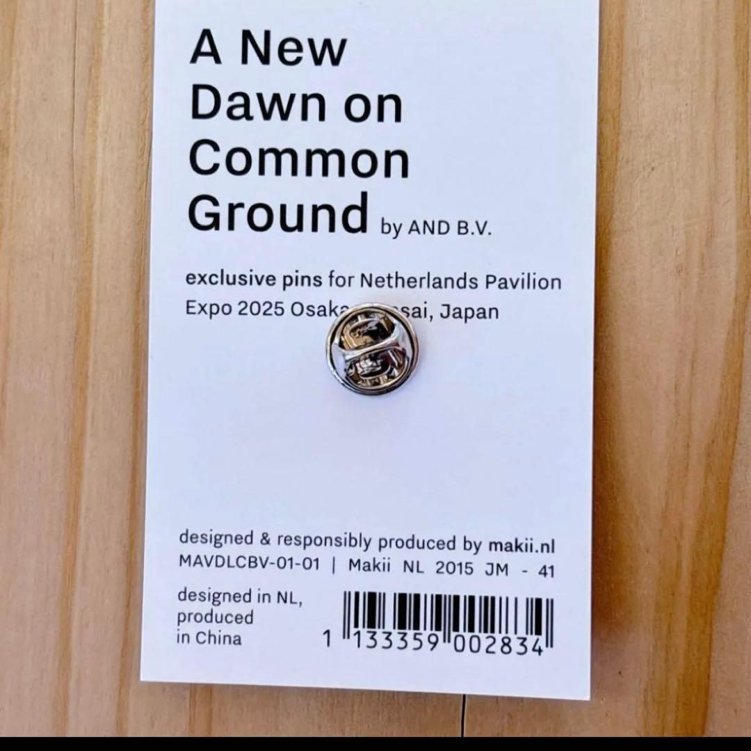 関西万博　オランダ館　ピンバッジ　ピンズ　Expo 2025 パビリオン外観