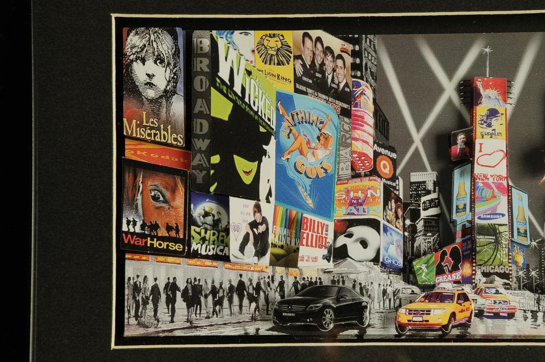 【シャドーボックス】スパイダーマン、ライオン・キング、ロック・オブ・エイジズ