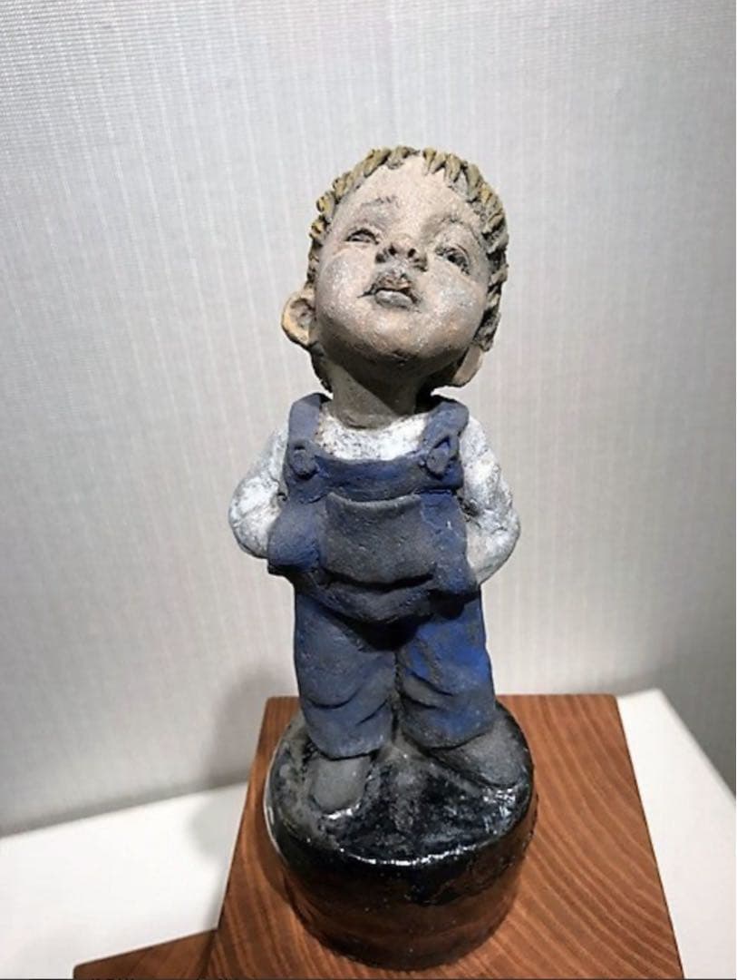 結城美栄子 陶人形 少年像 女優 人形作家 陶芸家